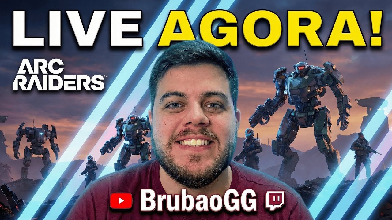 ARC RAIDERS AO VIVO: A meta é não dormir até extrair tudo! 🤖