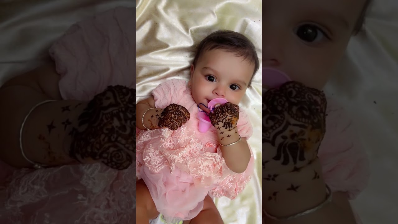 Cute baby mehndi designs #mehndiart #hennatattoodesign #henna #hennadesign #wedding #mehendi