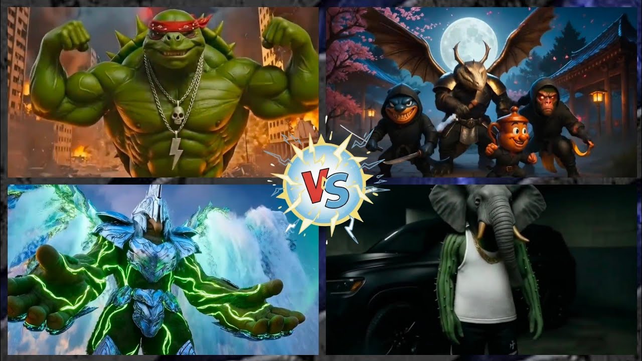 BRAINROT AVENGER 🆚 BRAINROT SAMURAI 🆚 BRAINROT RANGER 🆚 BRAINROT RAPPER | TILES HOP