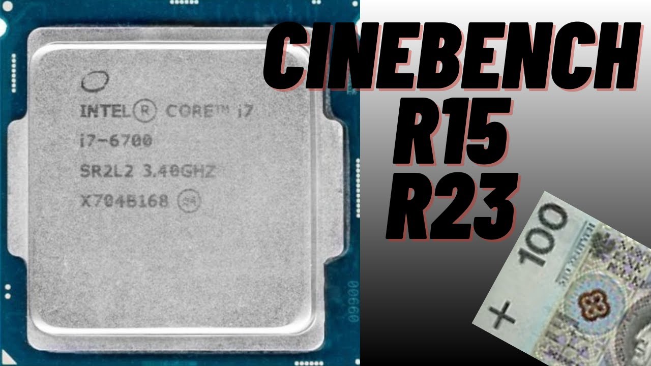 „i7-6700 za 100 zł – Cinebench R15 / R23”