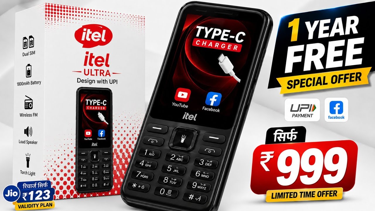 Best 4G Phone 2026⚡iTel it 5027 unboxsing⚡Jio Phone f320b unboxsing⚡ new 4G keypad phone 2026