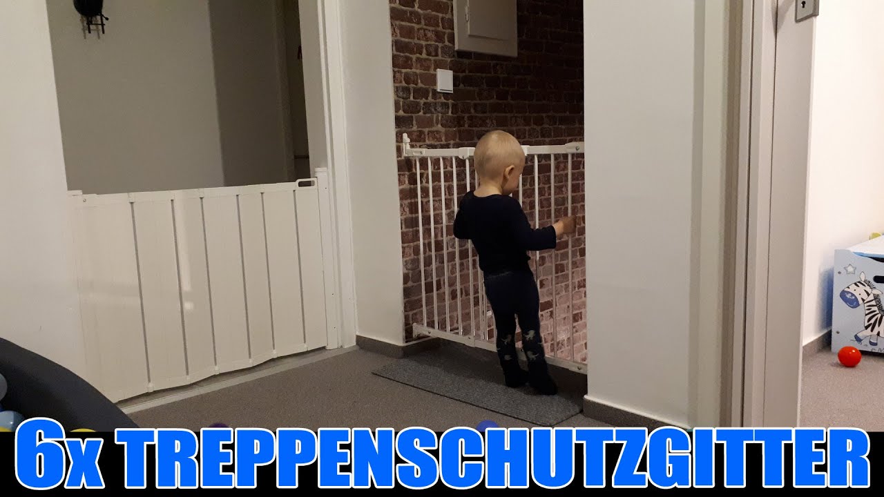 6x Treppenschutzgitter | Baby Dan | BOMI | GEUTHER | VICTOOL | ib STYLE [Vorstellung |dertestmichel]