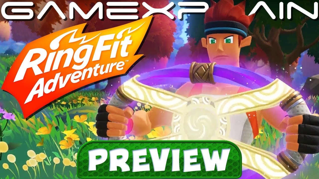 We Played Ring Fit Adventure & Sweated Up a Storm! - Body-On Preview! (+ NEW Gameplay!)