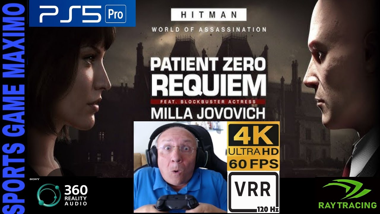 2026 ULTRA 4K/60FPS - HITMAN 3: PACIENTE CERO , PARTE-1 (PS5 PRO) GAMEPLAY DIRECTO ESPAÑOL
