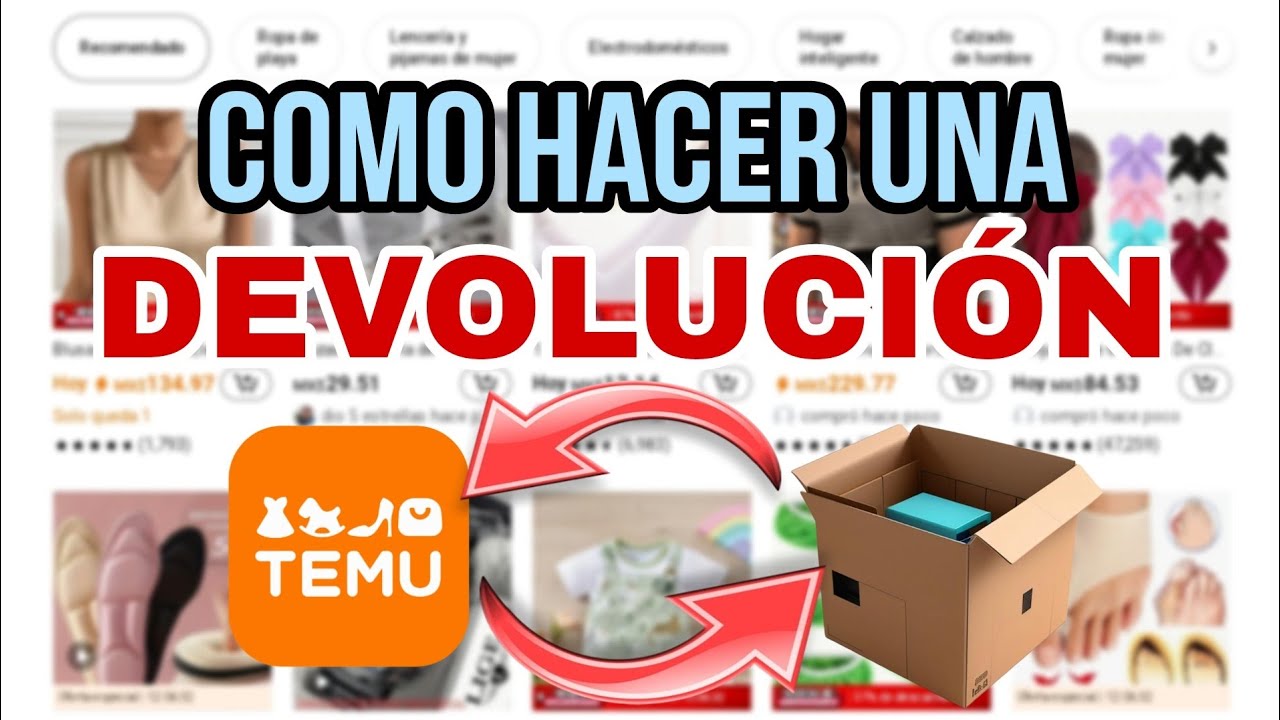 COMO HACER UNA DEVOLUCION EN TEMU | PASO A PASO 📦
