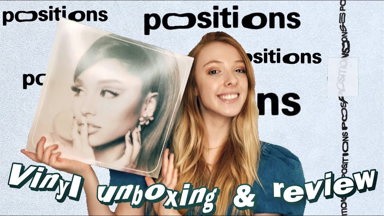 ARIANA GRANDE POSITIONS VINYL UNBOXING AND REVIEW! *yuh* ✿
