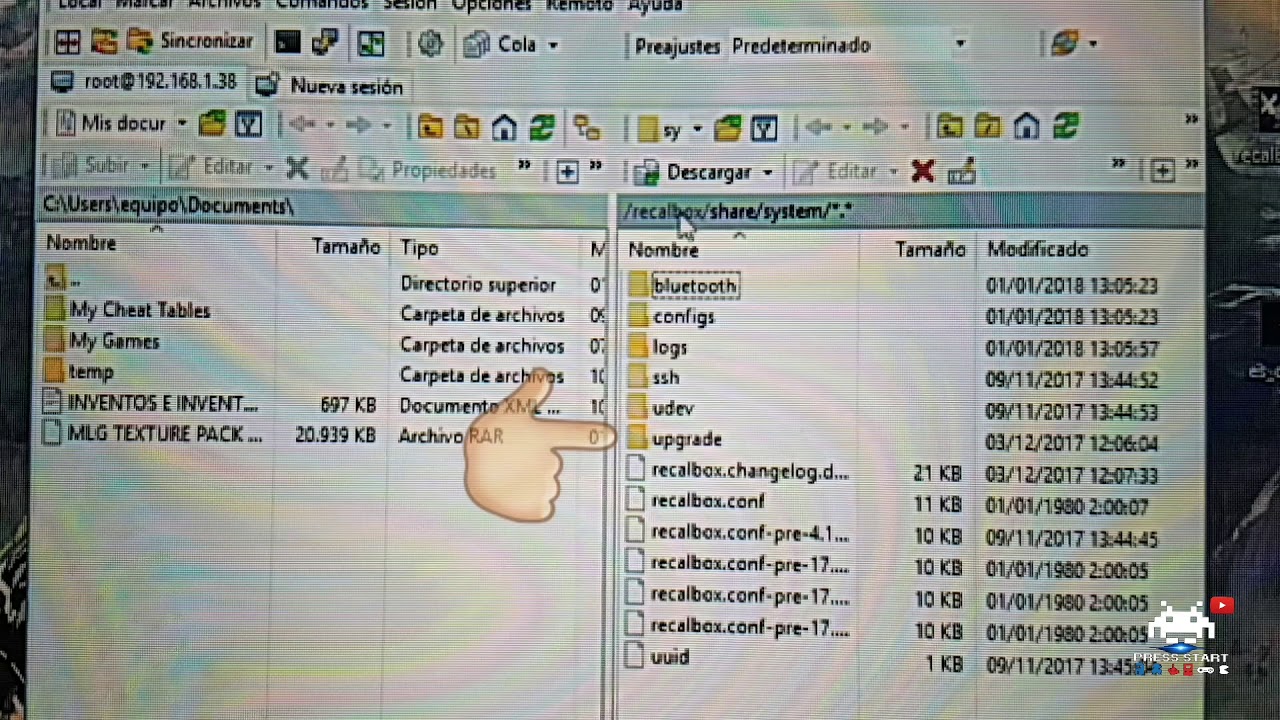 Raspberry pi 3 cambiar video intro (splahscreen) en Recalbox muy sencillo