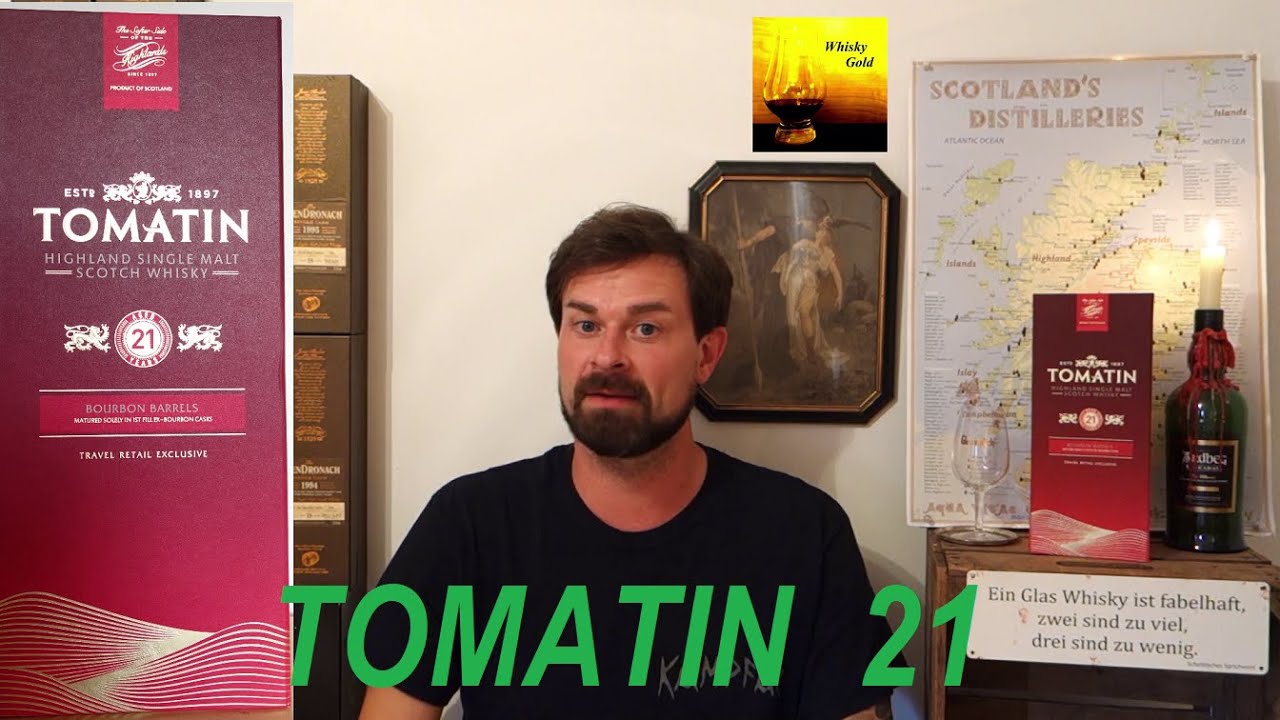 Tomatin 21 - Single Malt Whisky - Travel Retail (2020) (Whisky Verkostung Nr.565)
