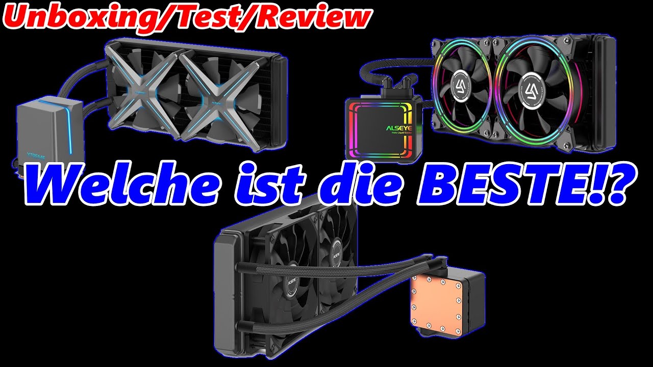 3 AIOs im Vergleich | Alseye X240 VS Alseye H240 VS Alseye MAX 240 | Teil 1