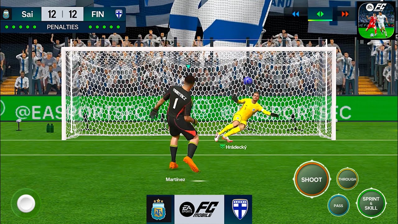 Fc Mobile Penalty Shootout #67 Argentina Vs Finland #fcmobile26