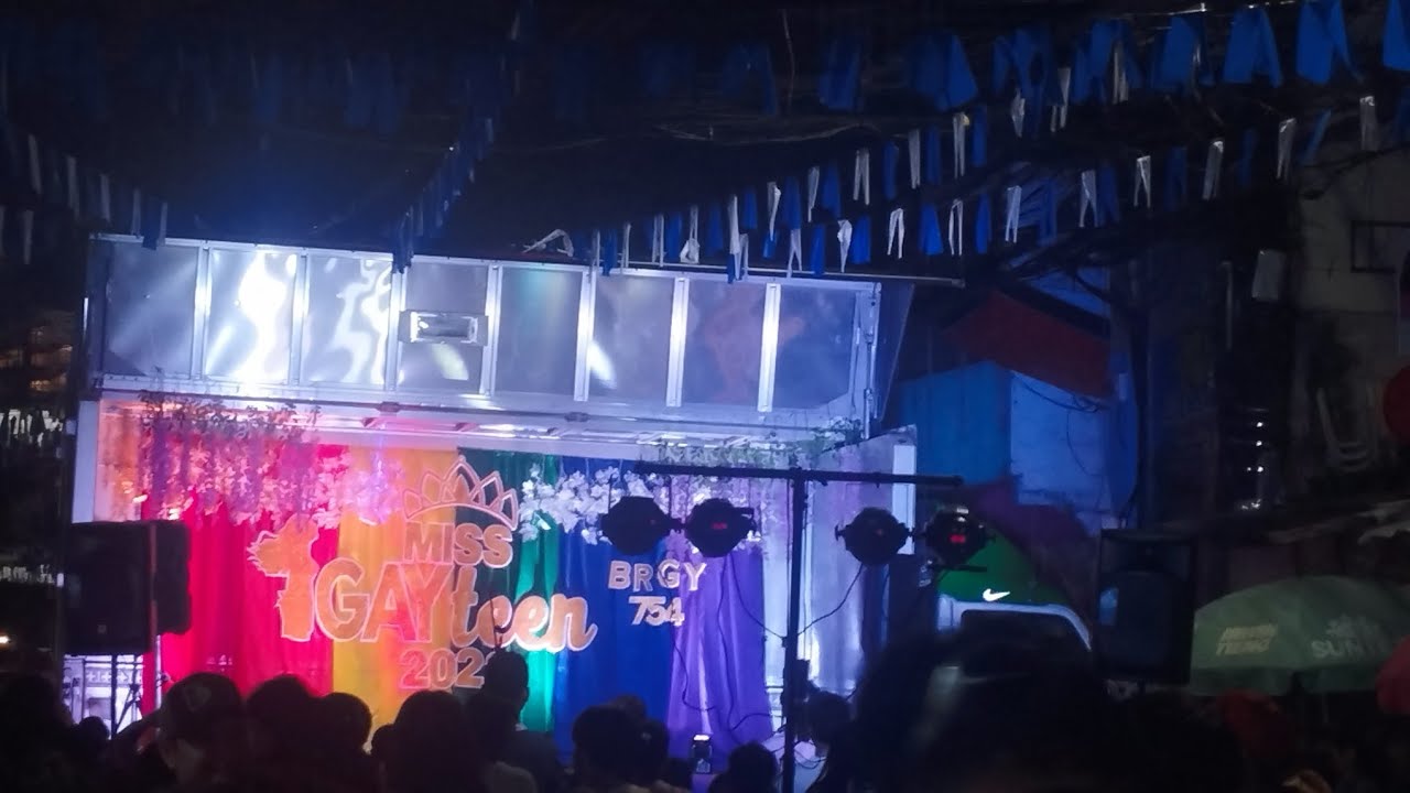 Miss Gay teen Pakabugan Ng Intro. & National attire 2023 Brgy.754 Malate Manila