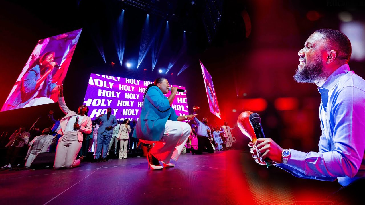 Sunmisola Agbebi  & Yinka Okeleye Spirit Filled Peformance At Pentecost 2024 - Rudolf Arena, Germany