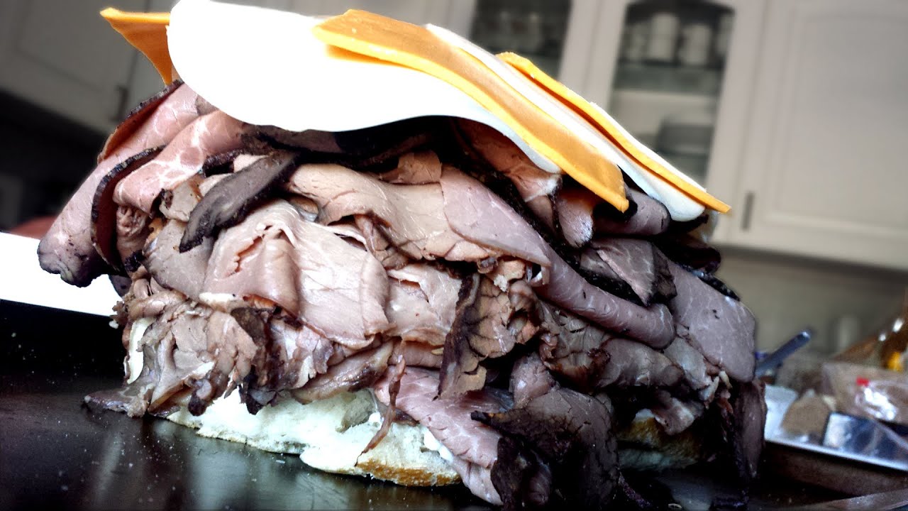 Biggest Roast Beef Sandwich Ever!