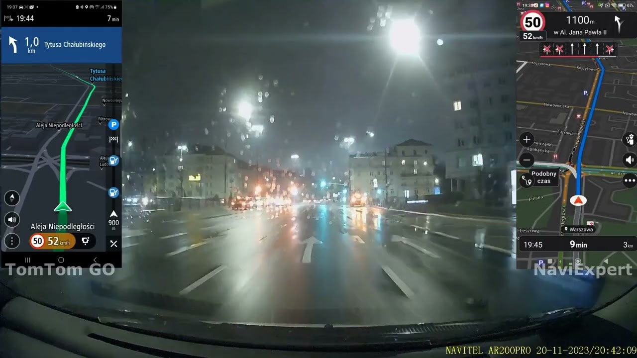 TomTom GO vs NaviExpert