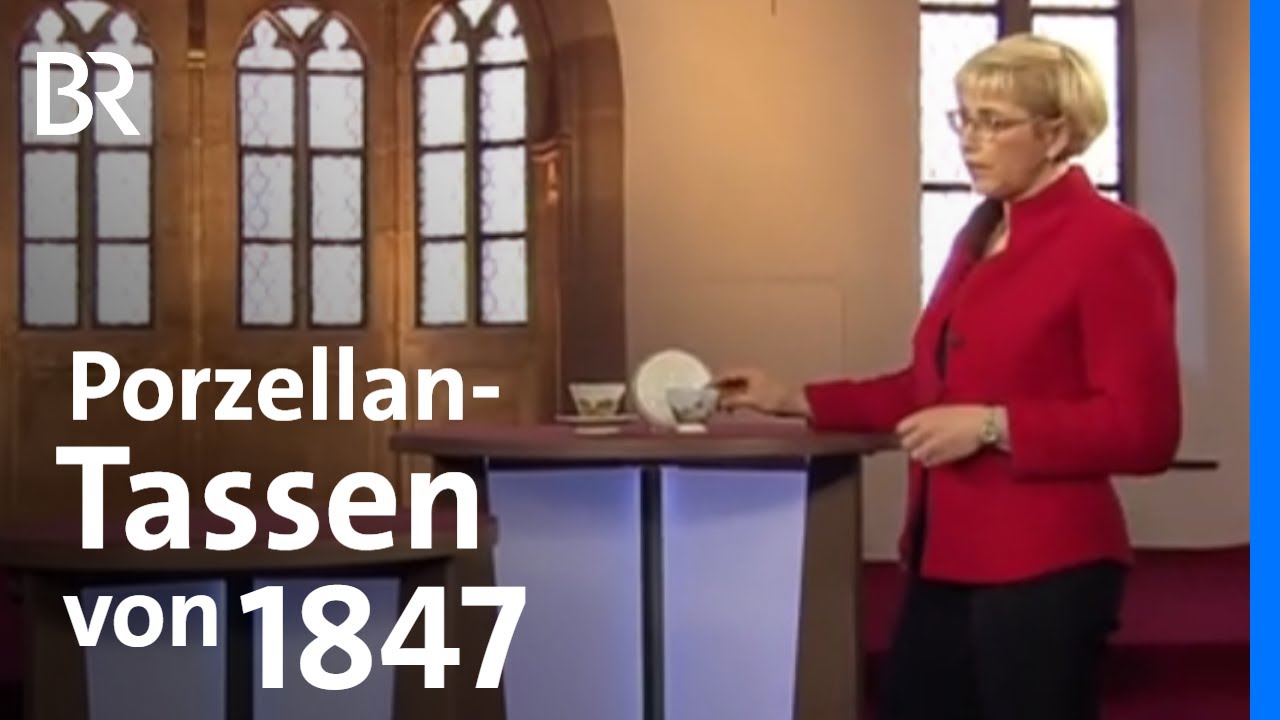 KPM oder Krister? Zwei alte Porzellantassen mit Stralsund-Motiv | Kunst + Krempel | BR