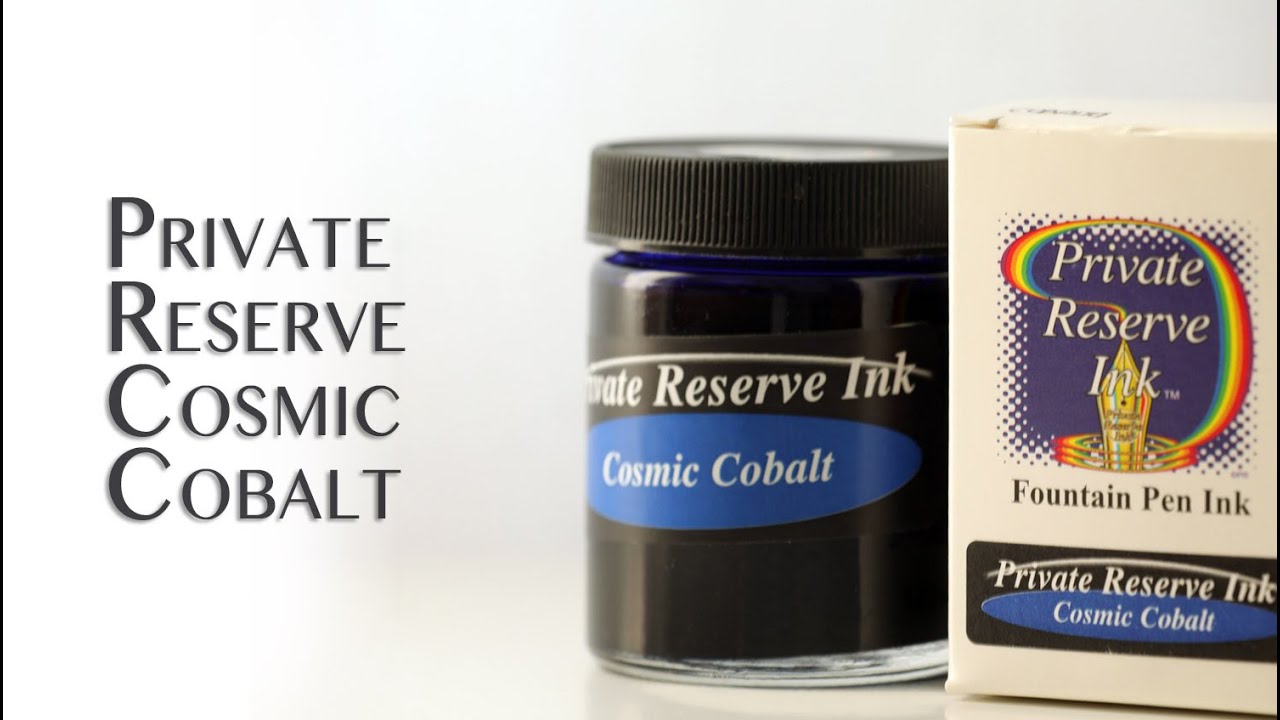 Inchiostro Private reserve cosmic cobalt blu - ink test & review
