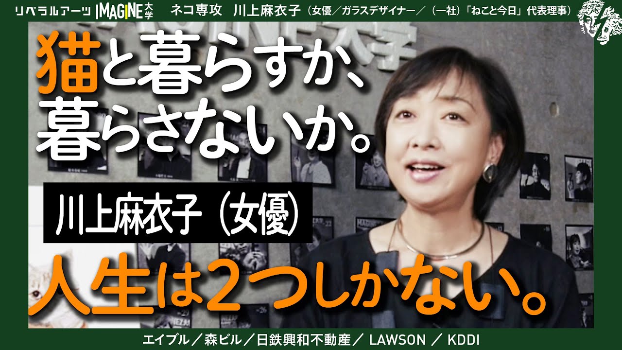 人生には二つしかない。猫と暮らす人生と、暮らさない人生── 俳優・川上麻衣子が語る「猫と生きる哲学」