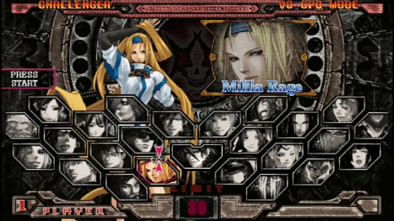 Guilty Gear XX Accent Core Plus (All Characters)