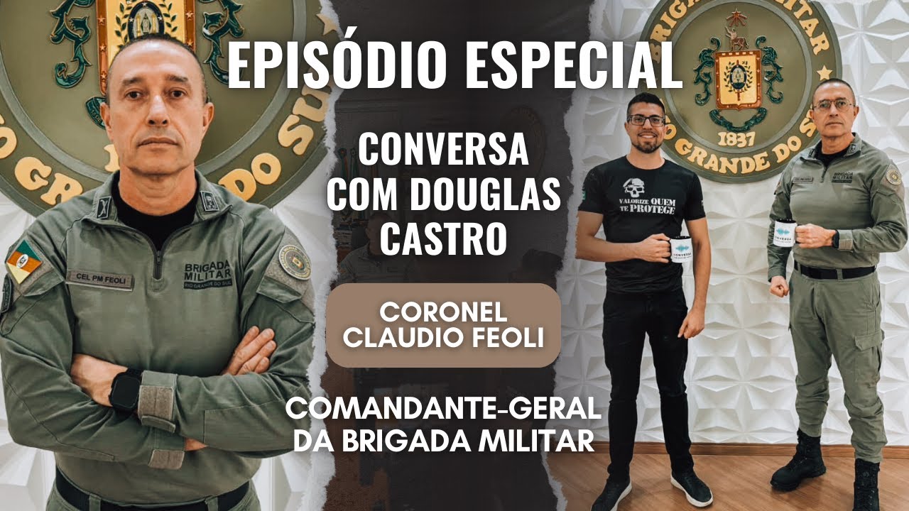 BRIGADA MILITAR: COMANDANTE-GERAL FALA SOBRE CARREIRA, SALÁRIO E SEGURANÇA PÚBLICA NO RS | EP. 32