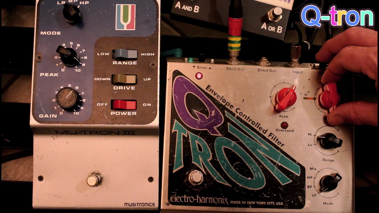 Mu-tron III vs Q_tron