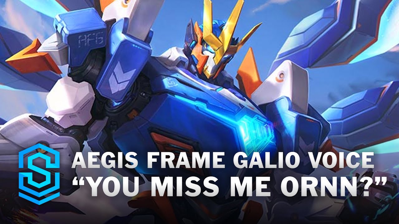 Aegis Frame Galio Special Interactions - Full Voice English