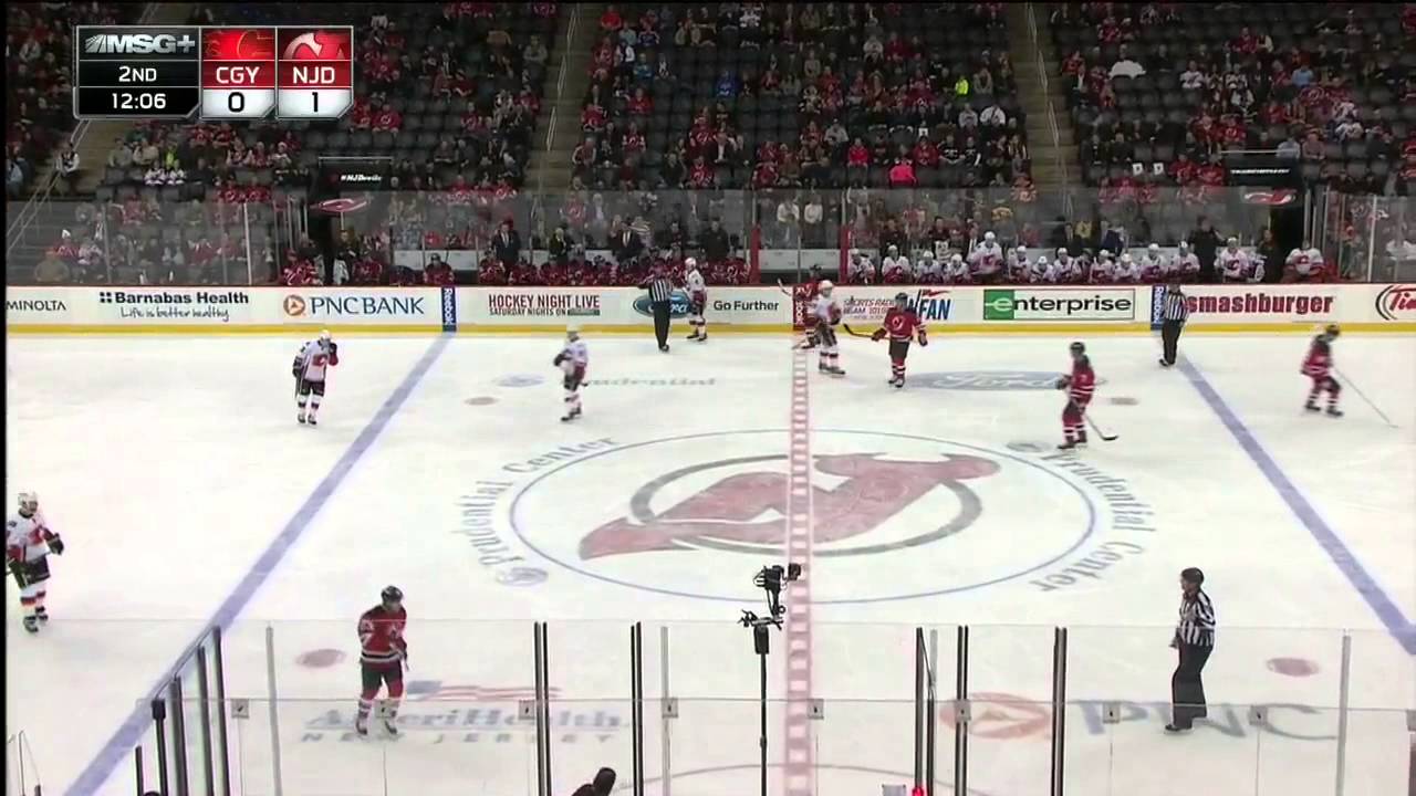 25.02.2015 Calgary Flames vs. New Jersey Devils