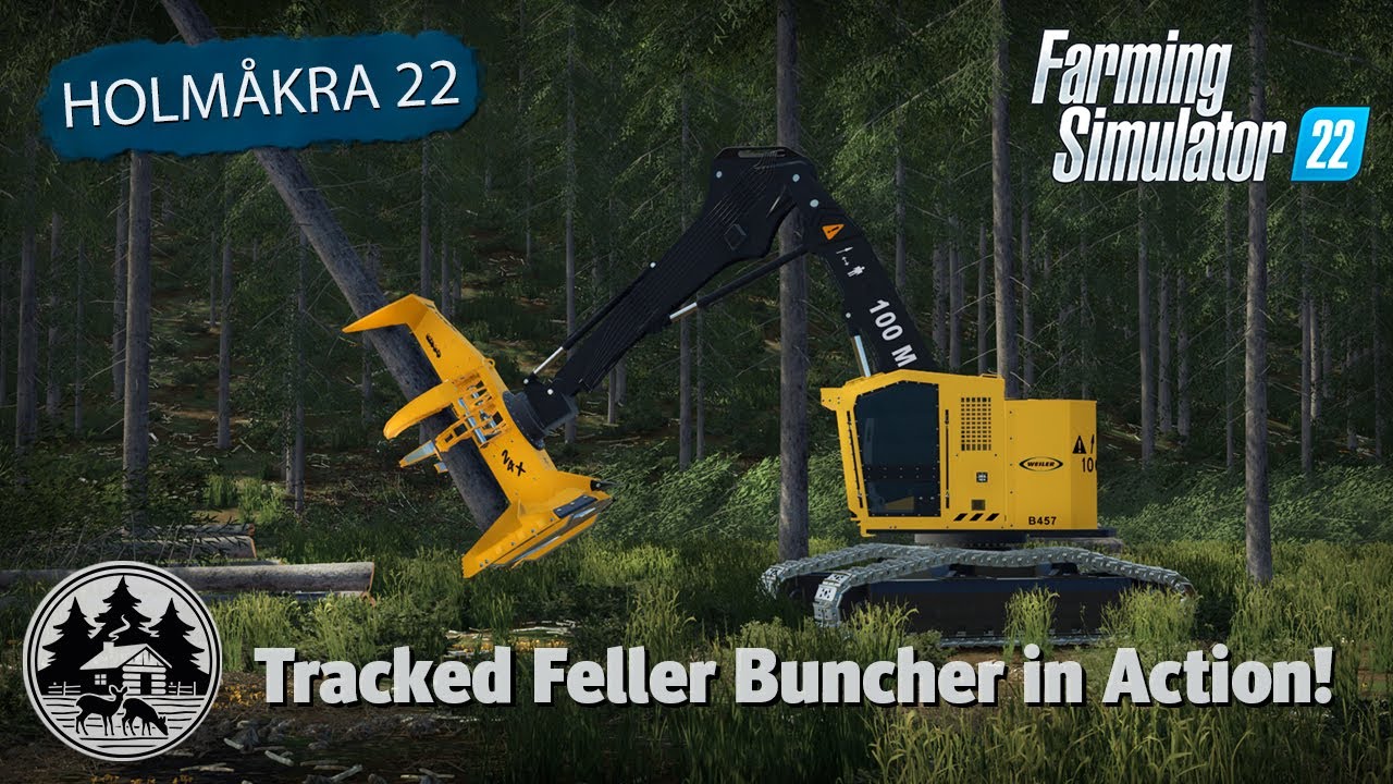 CUTTING DOWN OVER 1,000 TREES! | FS22 | Forestry | Holmåkra 22 | Timelapse | E19