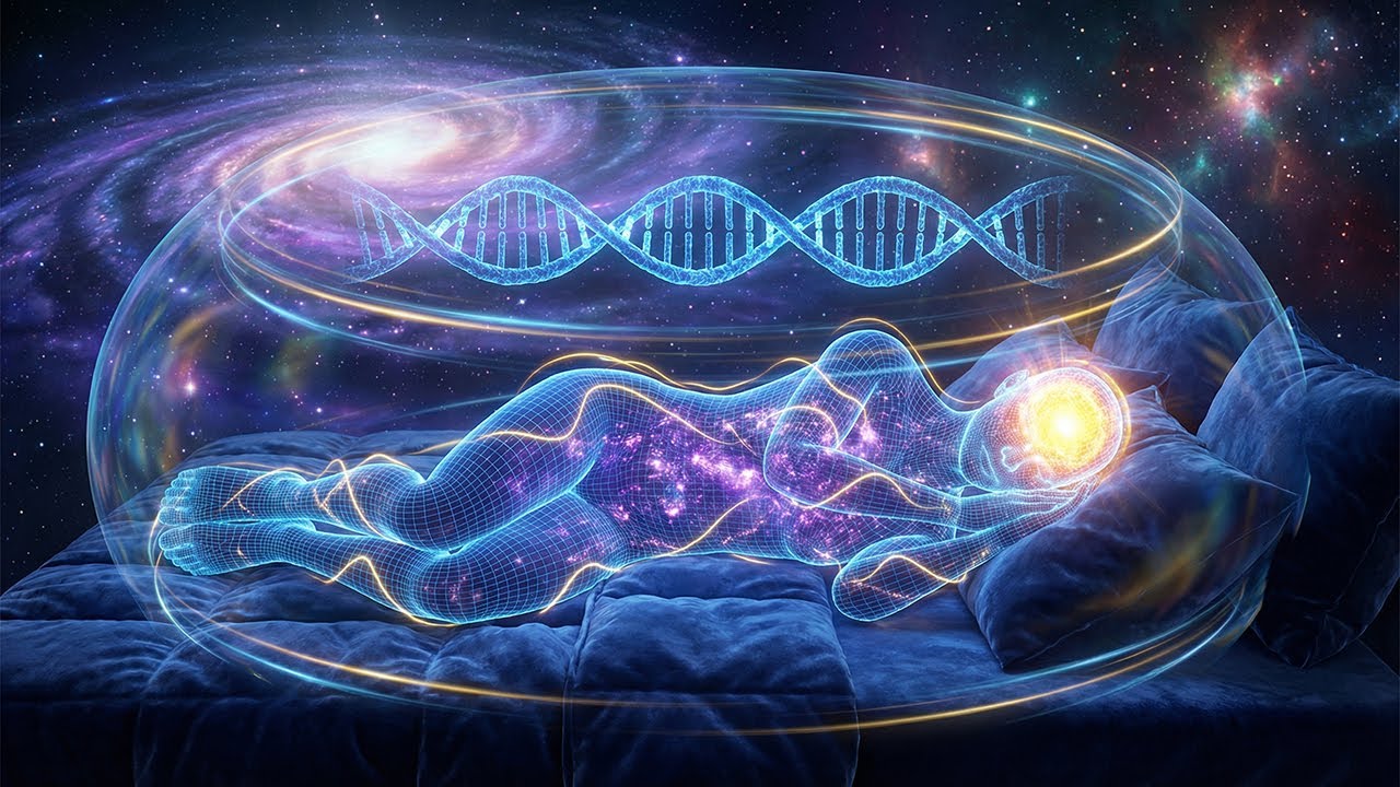 Deep Sleep Meditation: Clear Negative Energy & Stop Overthinking Before Bed with 432hz Music