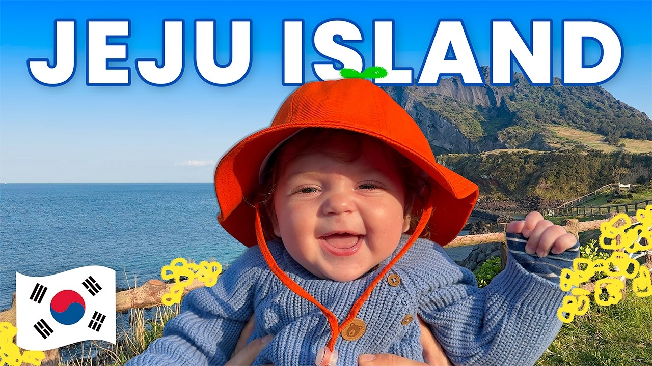 Korea with Kids! JEJU ISLAND with a Baby & 2 Toddlers 🌼