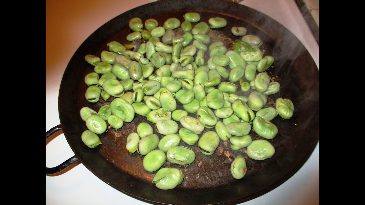 Como Tostar Habas Verdes en el Comal (Con Solo 2 Ingredientes)