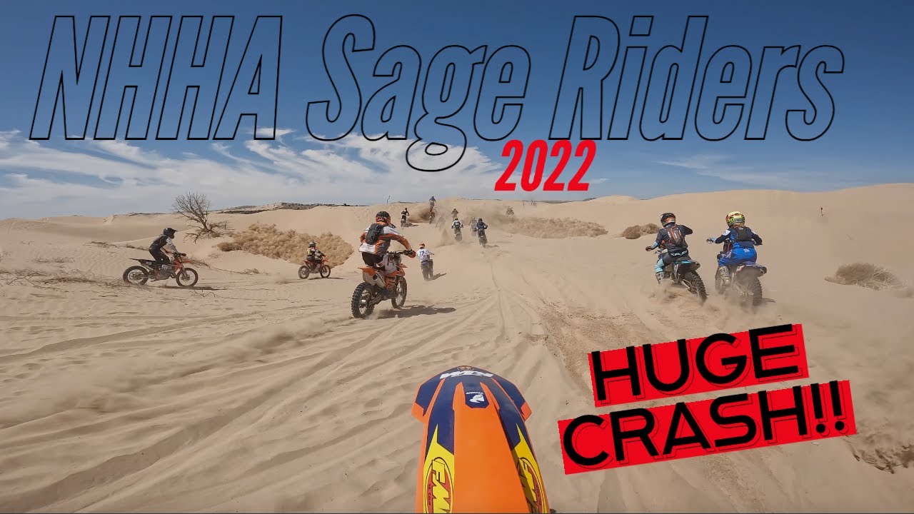 Dirtbike Desert Race - GoPro 10 - HUGE CRASH!!