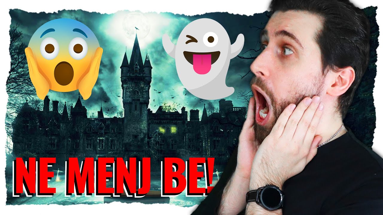 Beszöktek a SZELLEM KASTÉLY épületébe, de...👻 @gojakjana