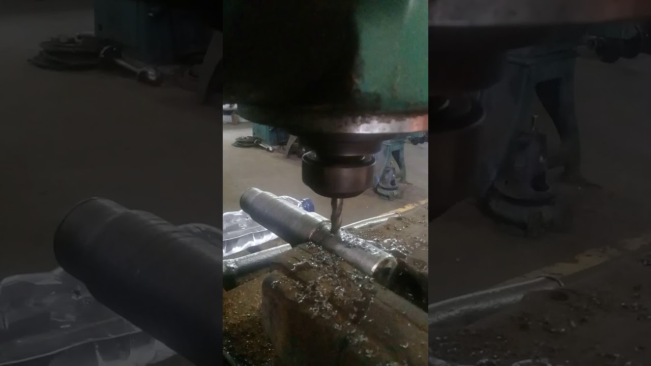 Pebuatan alur as gear box dengan mesin frais