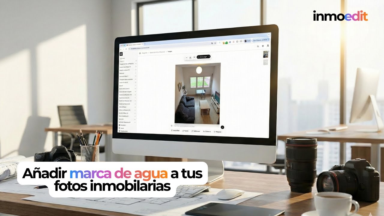 Añadir MARCA DE AGUA a FOTOS INMOBILIARIAS en segundos y GRATIS
