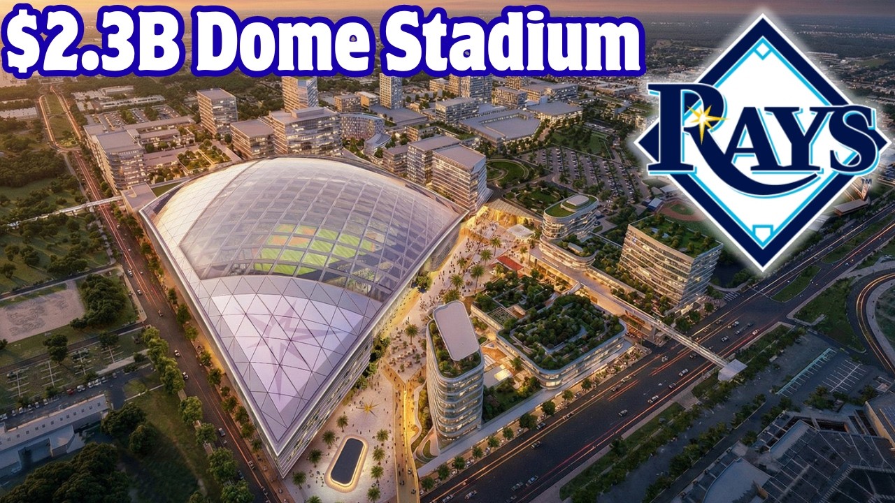 Rays *NEW* $2.3B Stadium renderings revealed