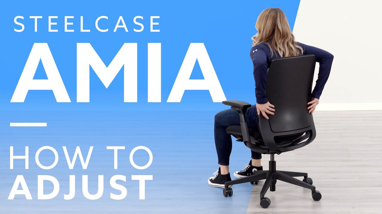 How To: Steelcase Amia Office Chair Adjustments
