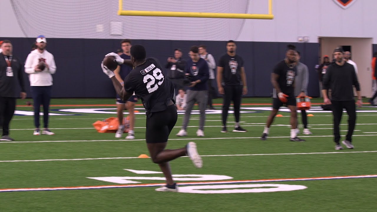 Derick Hall Auburn Pro Day 2023 Highlights and Interview