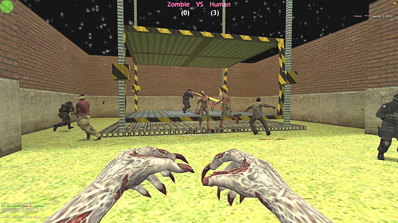 Counter-Strike: Zombie Escape Mod - ze_Random_Escape_u170 on Monsters Arena