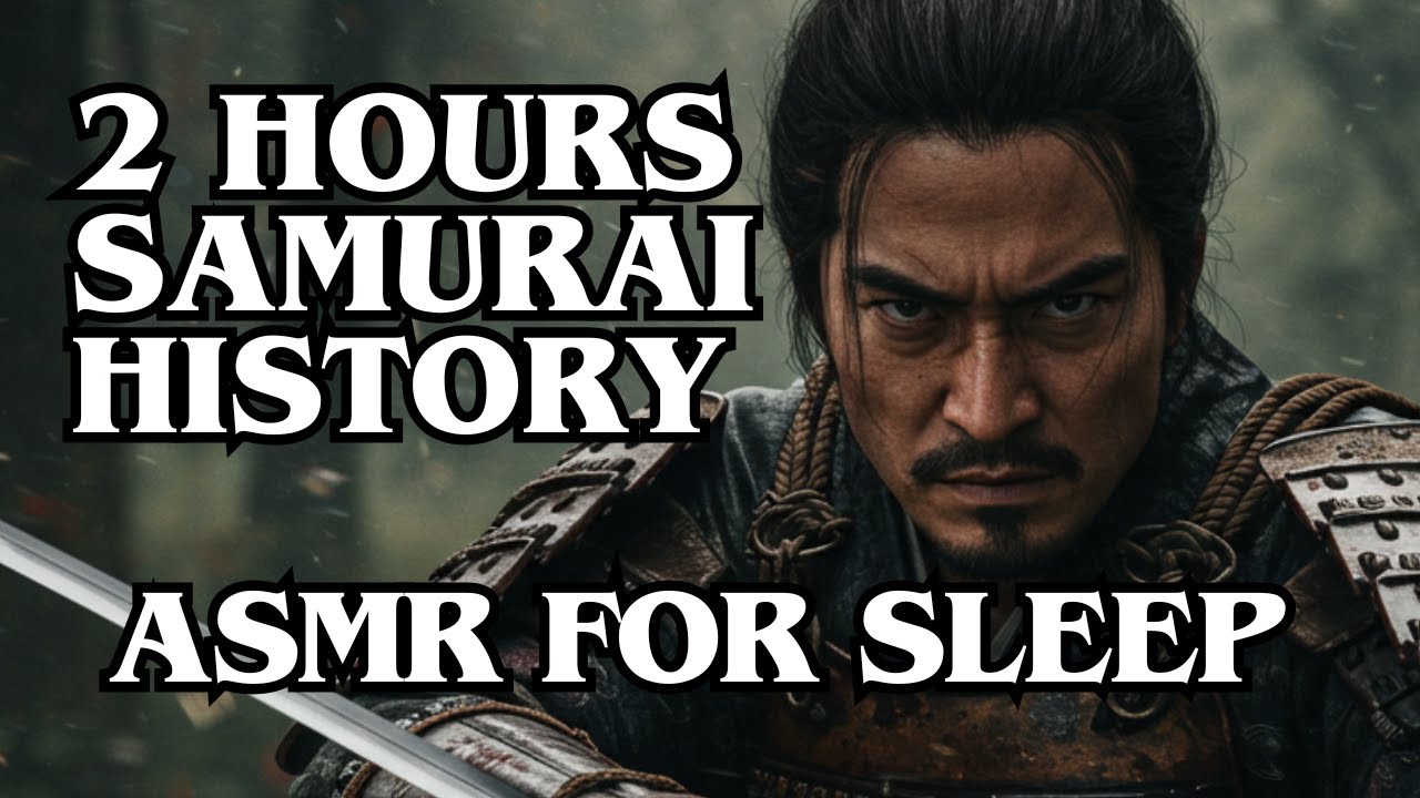 TRUE Samurai Sleep Story with Rain & Thunder | Edo Japan History for Deep Sleep (2 HOURS)