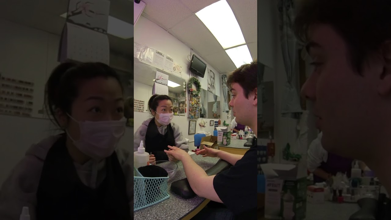 #Chinese speaking #polyglot catches nail salon worker red handed