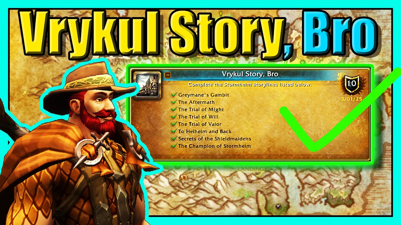 I Chose Stormheim to Level in First. This is That Experience | 100.0% Completion of WoW
