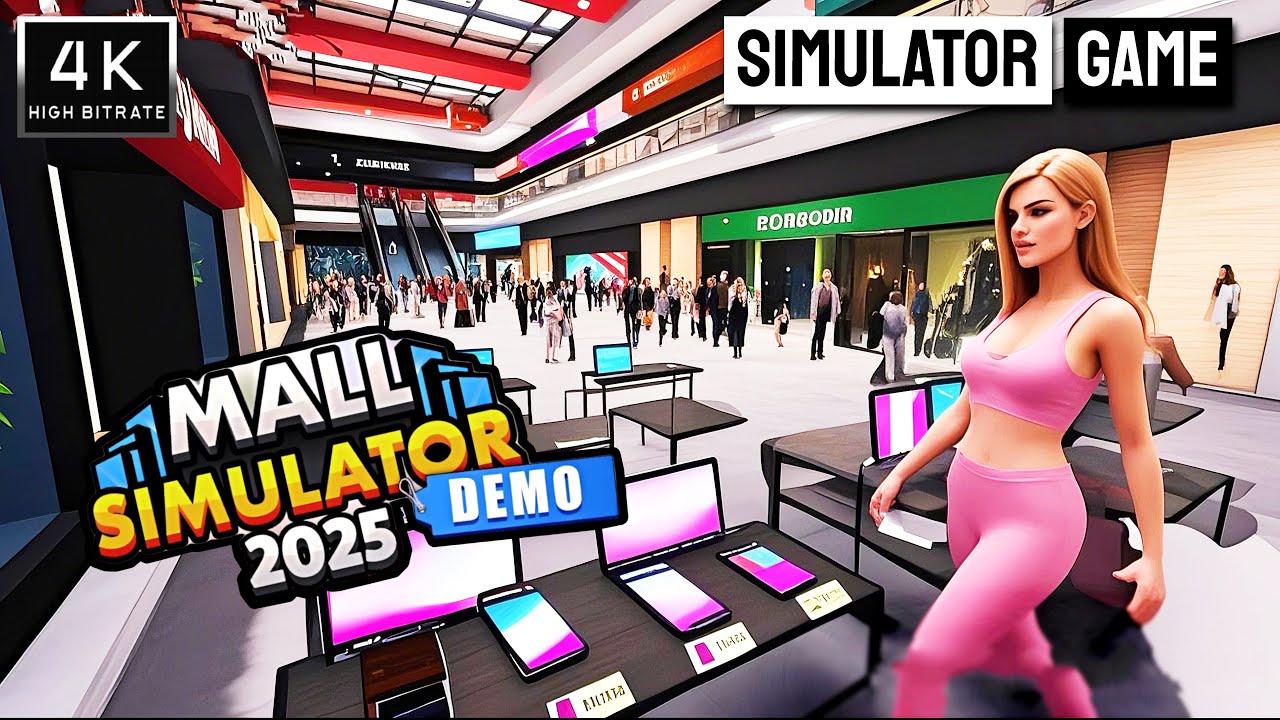 Mall Simulator 2025 Demo #2 Multi Kinds Supermarket Gameplay Longplay Reshade NoCommentary