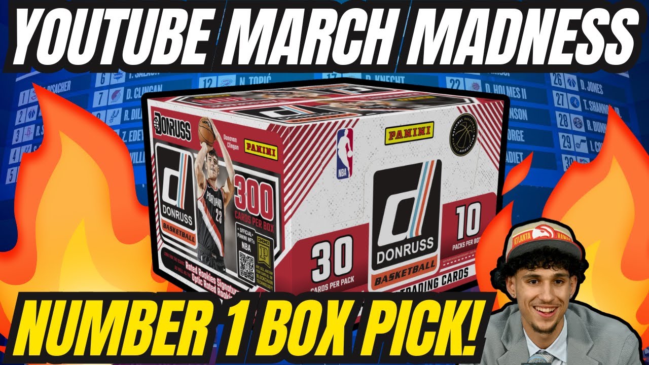 A BOX WORTHY OF THE NUMBER 1 PICK! YouTube March Madness 2025 vs @huxbux  ​