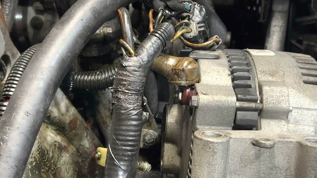 1992 to 1997 f150, f250, and f350 alternator removal