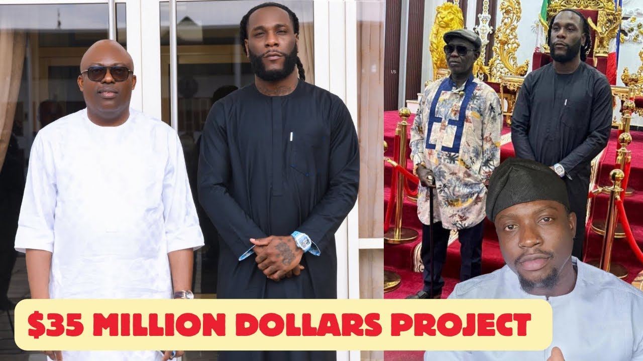 Burna Boy инвестирует 35 миллионов долларов в свой поселок вместе с VeryDarkMan HELP