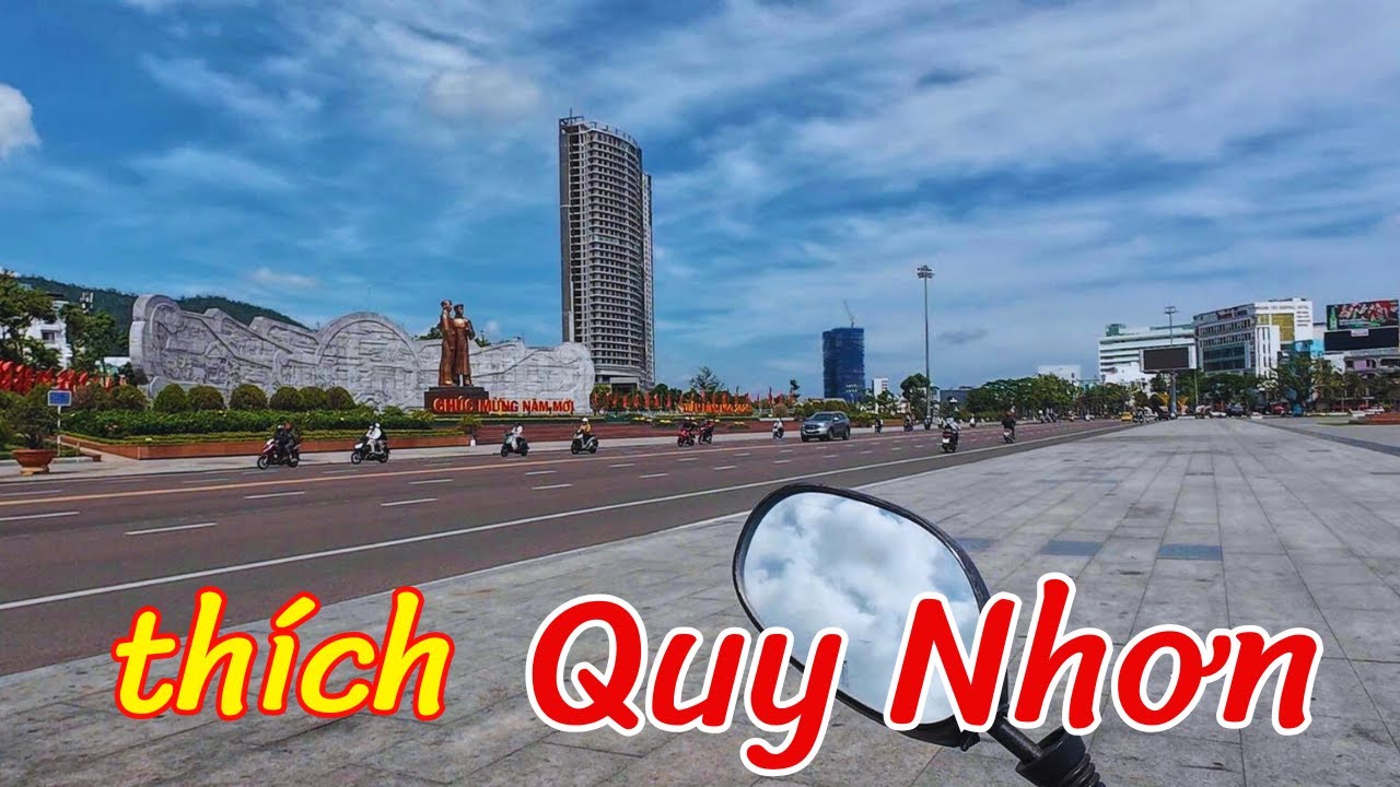 Ngày nắng ngắm phố ra quảng trường Quy Nhơn #cuocsongquynhon