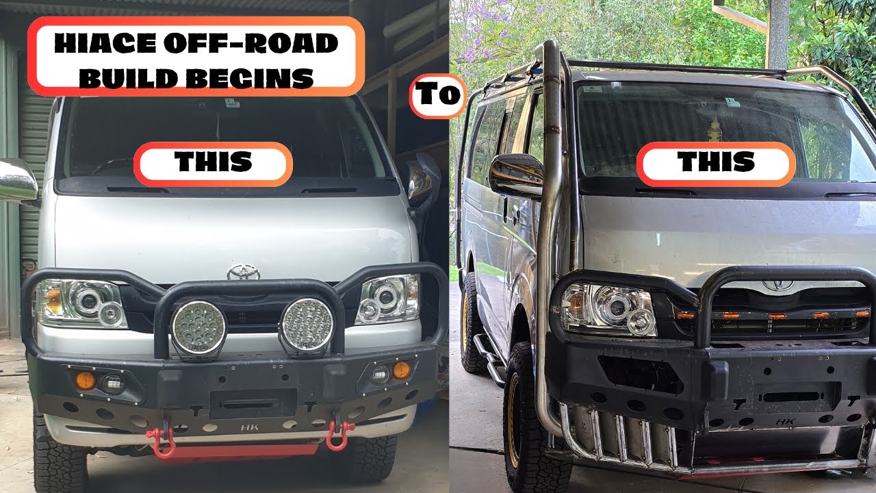 Outrageous 4X4 Toyota Hiace Build Begins