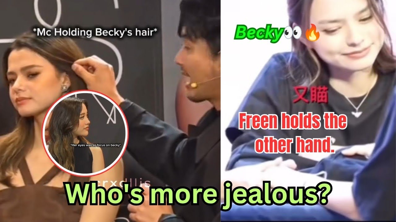 (Freenbecky)Who's more jealous?Freen or Becky😶‍🌫️#freenbeck 