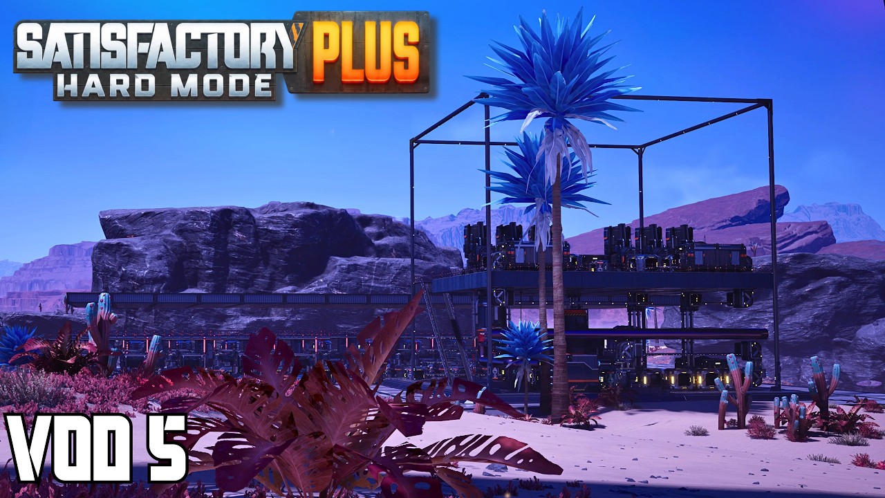 Is This The Hardest Possible Way to Play Satisfactory? | SF Plus Hard Mode