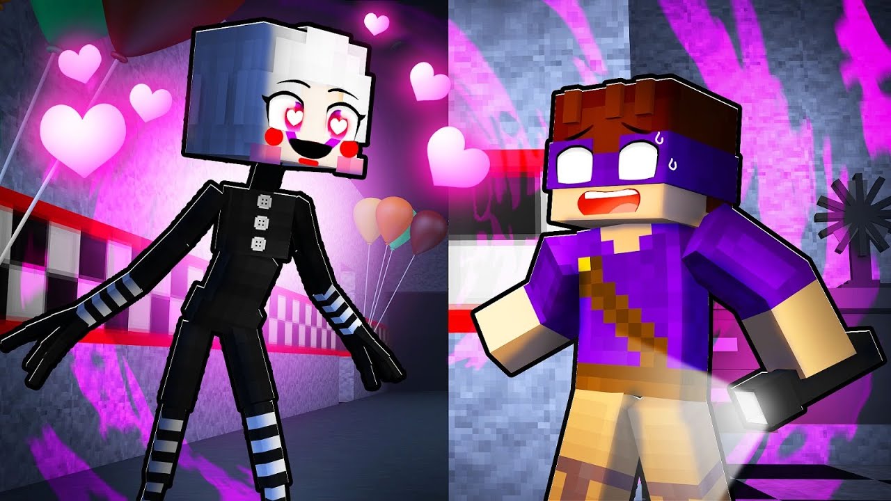 GAROTA PUPPET SE APAIXONOU no Minecraft!!  ‹ LUNAA ›